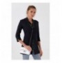 Woman's Jacket Jument 2534 - Prussian Blue