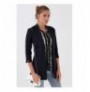 Woman's Jacket Jument 2534 - Prussian Blue