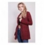 Woman's Jacket Jument 30014 - Claret Red Tartan