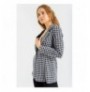 Woman's Jacket Jument 30014 - Houndstooth