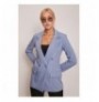 Woman's Jacket Jument 37013 - Dirty Blue