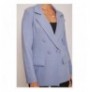 Woman's Jacket Jument 37013 - Dirty Blue