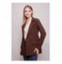 Woman's Jacket Jument 37013 - Brown