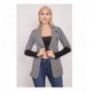 Woman's Jacket Jument 30046 - Black, White