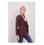 Woman's Jacket Jument 37013 - Damson red