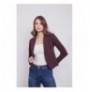 Woman's Jacket Jument 37019 - Damson red