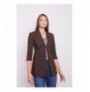 Woman's Jacket Jument 2534 - Coffee