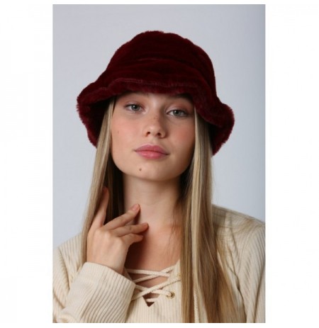 Woman's Hat Abigail SPK1102 - Claret Red