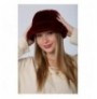 Woman's Hat Abigail SPK1102 - Claret Red