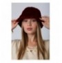 Woman's Hat Abigail SPK1102 - Claret Red