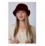 Woman's Hat Abigail SPK1102 - Claret Red