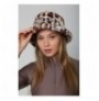 Woman's Hat Abigail SPK1102 - Ecru, Leopard