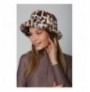 Woman's Hat Abigail SPK1102 - Ecru, Leopard