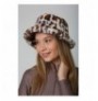 Woman's Hat Abigail SPK1102 - Ecru, Leopard