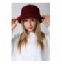 Woman's Hat Abigail SPK1109 - Claret Red