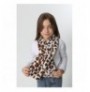 Scarf Abigail BYN02 - Ecru, Leopard