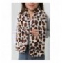 Scarf Abigail BYN02 - Ecru, Leopard