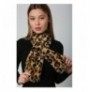 Scarf Abigail BYN02 - Ecru, Leopard v2