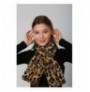 Scarf Abigail BYN02 - Ecru, Leopard v2