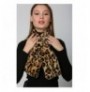 Scarf Abigail BYN02 - Ecru, Leopard v2