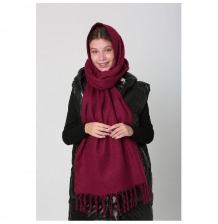 Shawl Abigail SAL1257 - Claret Red