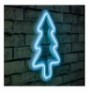 Dekor muri LED plastik Christmas Pine - Blue Blue