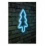 Dekor muri LED plastik Christmas Pine - Blue Blue