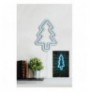 Dekor muri LED plastik Christmas Pine - Blue Blue