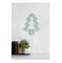 Dekor muri LED plastik Christmas Pine - Green Green