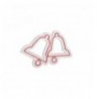 Dekor muri LED plastik Bells - Pink Pink