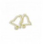 Dekor muri LED plastik Bells - Yellow Yellow