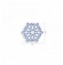 Dekor muri LED plastik Snowflake - Blue Blue