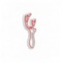 Dekor muri LED plastik Deer - Red Red