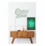 Dekor muri LED plastik Merry Christmas - Green Green