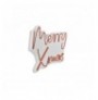 Dekor muri LED plastik Merry Christmas - Red Red