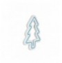 Dekor muri LED plastik Christmas Pine - Blue Blue