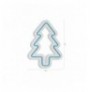 Dekor muri LED plastik Christmas Pine - Blue Blue