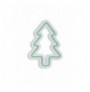 Dekor muri LED plastik Christmas Pine - Green Green