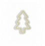 Dekor muri LED plastik Christmas Pine - Yellow Yellow