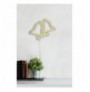 Dekor muri LED plastik Bells - Yellow Yellow