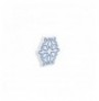 Dekor muri LED plastik Snowflake - Blue Blue