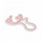 Dekor muri LED plastik Deer - Pink Pink