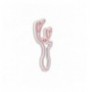 Dekor muri LED plastik Deer - Pink Pink