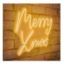 Dekor muri LED plastik Merry Christmas - Yellow Yellow