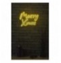 Dekor muri LED plastik Merry Christmas - Yellow Yellow