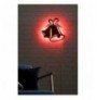 Dekor muri LED Bells 2 - Red Red