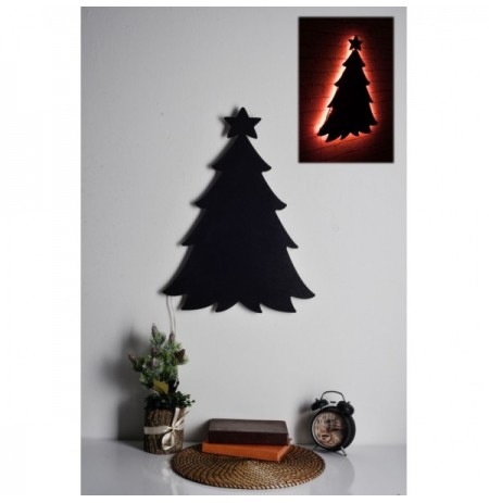Dekor muri LED Christmas Pine 2 - Red Red
