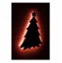 Dekor muri LED Christmas Pine 2 - Red Red