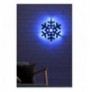 Dekor muri LED Snowflake 2 - Blue Blue