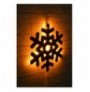 Dekor muri LED Snowflake 2 - Yellow Yellow